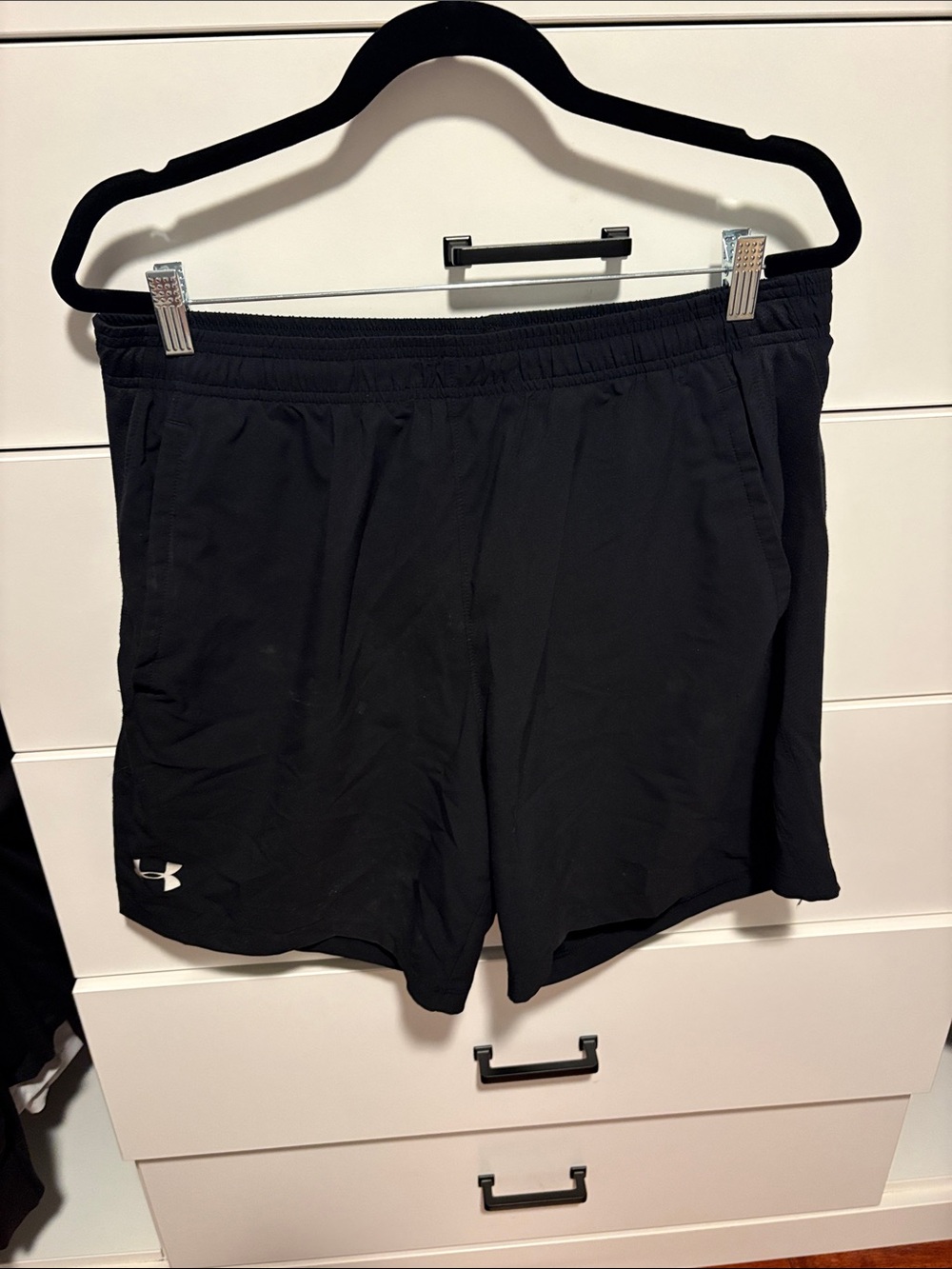 Under Armour Black Men's Training Shorts with Logo